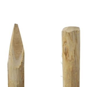 Poteau acacia H 250cm Diam 8-10cm